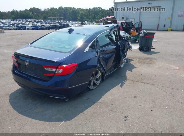 1HGCV1F50LA052428 2020 HONDA ACCORD Синий Задняя правая четверть