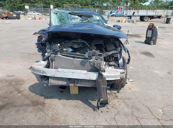 1HGCV1F50LA052428 2020 HONDA ACCORD Синий Вид панели приборов