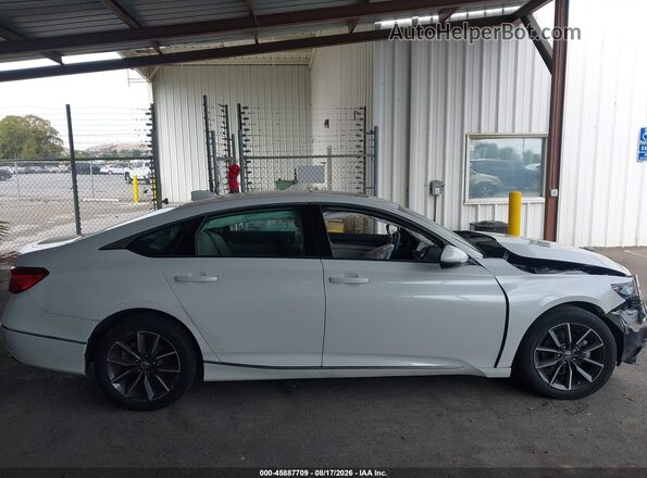 1HGCV1F50MA085446 2021 HONDA ACCORD Белый Панорамный вид салона 360°