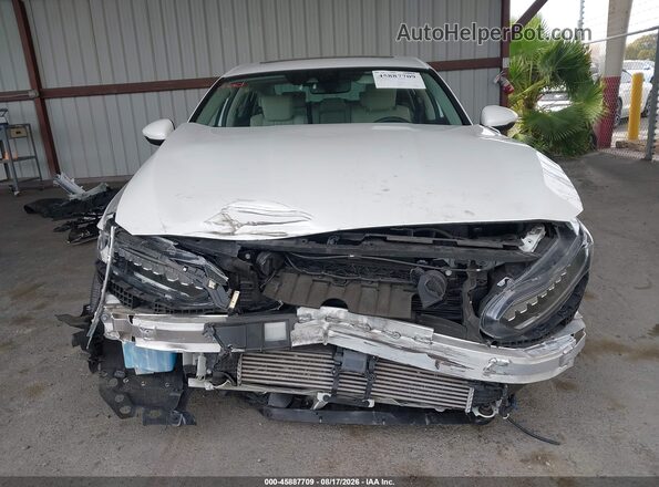 1HGCV1F50MA085446 2021 HONDA ACCORD Белый Вид задней части салона