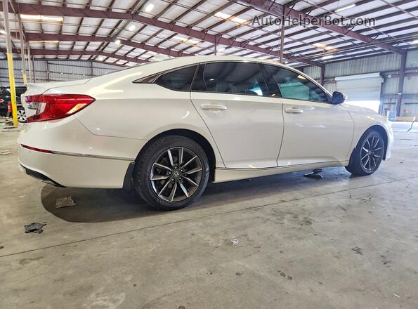1HGCV1F50NA050424 2022 HONDA ACCORD Белый Задняя правая четверть