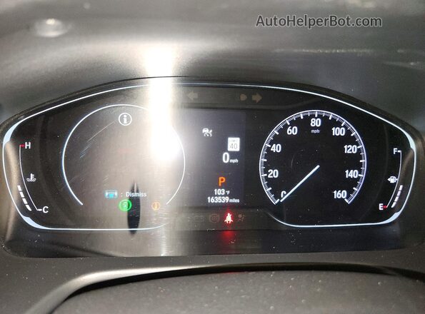 1HGCV1F50NA050424 2022 HONDA ACCORD Белый Вид щитка приборов
