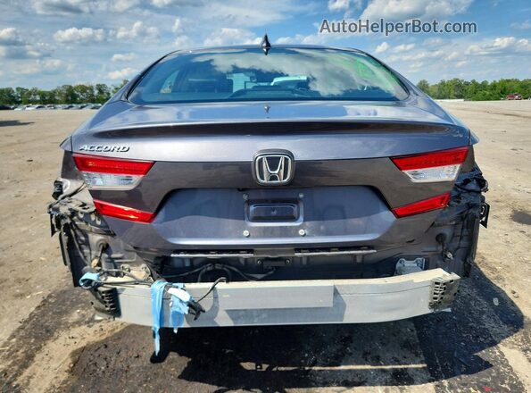 1HGCV1F50NA055669 2022 HONDA ACCORD Gray უკანა ხედი