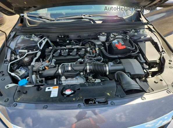 1HGCV1F50NA055669 2022 HONDA ACCORD Gray უკანა სალონის ხედი