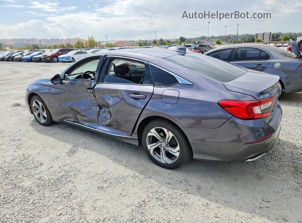 1HGCV1F51KA065591 2019 HONDA ACCORD Charcoal Tył lewy