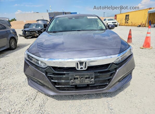 1HGCV1F51KA065591 2019 HONDA ACCORD Charcoal Widok z przodu