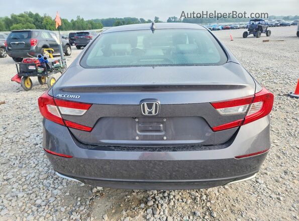 1HGCV1F51LA063387 2020 HONDA ACCORD Gray Widok z tyłu