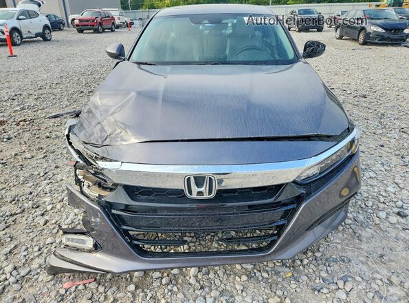1HGCV1F51LA063387 2020 HONDA ACCORD Gray Widok z przodu