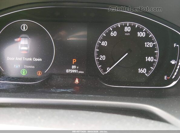 1HGCV1F52JA180585 2018 HONDA ACCORD Gray Vista de los asientos traseros