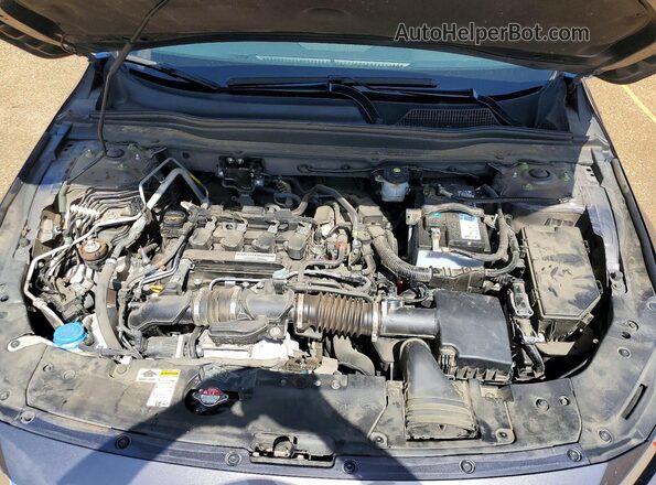 1HGCV1F52KA075773 2019 HONDA ACCORD Gray Սալոնի հետևի տեսք