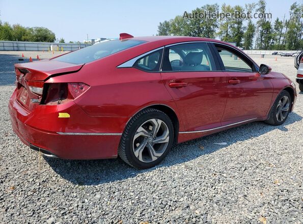1HGCV1F52KA109615 2019 HONDA ACCORD Red Հետևի աջ