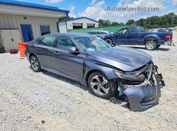 1HGCV1F52LA042824 2020 HONDA ACCORD Gray Առջևի աջ