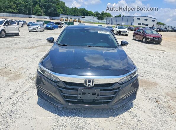 1HGCV1F53KA007501 2019 HONDA ACCORD Black Vista frontal
