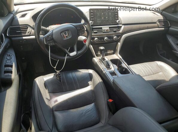 1HGCV1F53KA007501 2019 HONDA ACCORD Black Vista del salpicadero