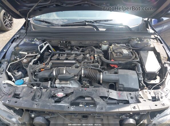 1HGCV1F53KA013105 2019 HONDA ACCORD Blue Հետևի տեսք