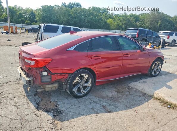 1HGCV1F53KA108814 2019 HONDA ACCORD Red Tył prawy