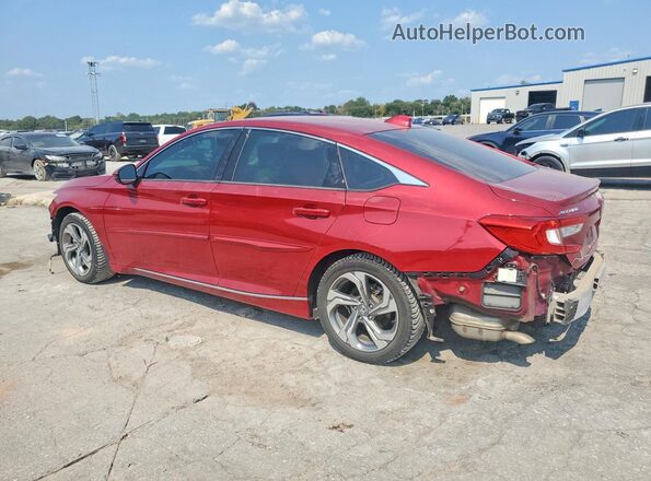 1HGCV1F53KA108814 2019 HONDA ACCORD Red Tył lewy