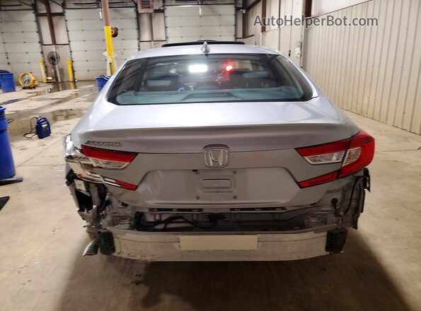 1HGCV1F54JA129136 2018 HONDA ACCORD Silver Vista trasera