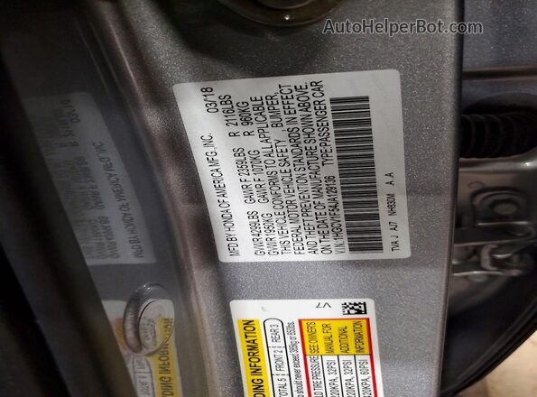 1HGCV1F54JA129136 2018 HONDA ACCORD Silver Vista del compartimento del motor
