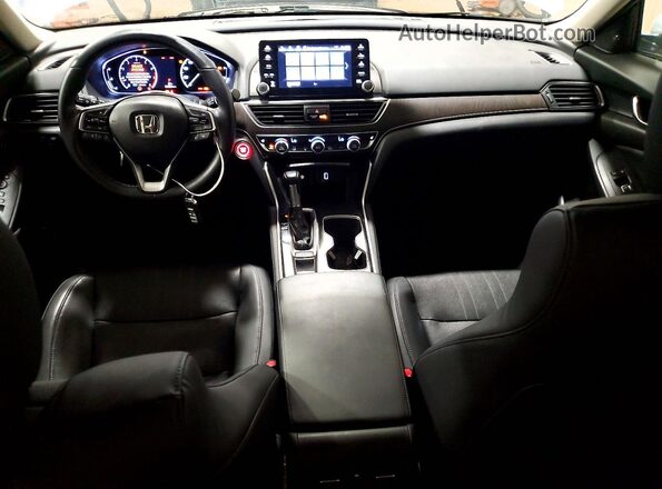 1HGCV1F54JA129136 2018 HONDA ACCORD Silver Vista del salpicadero