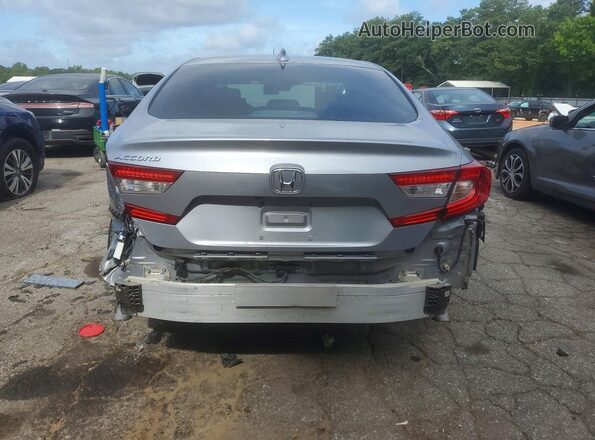 1HGCV1F54KA146231 2019 HONDA ACCORD Серебряный Вид сзади