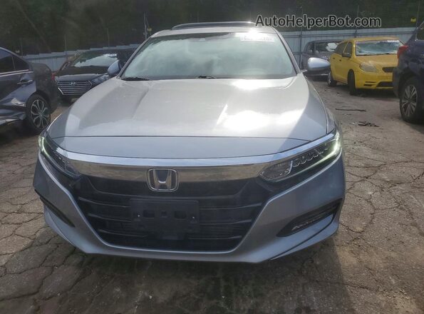 1HGCV1F54KA146231 2019 HONDA ACCORD Серебряный Вид спереди