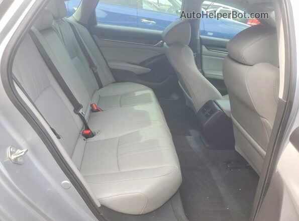 1HGCV1F54KA146231 2019 HONDA ACCORD Серебряный Вид задних сидений
