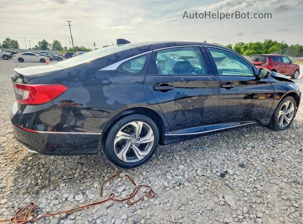1HGCV1F54LA046843 2020 HONDA ACCORD Black Задня права чверть