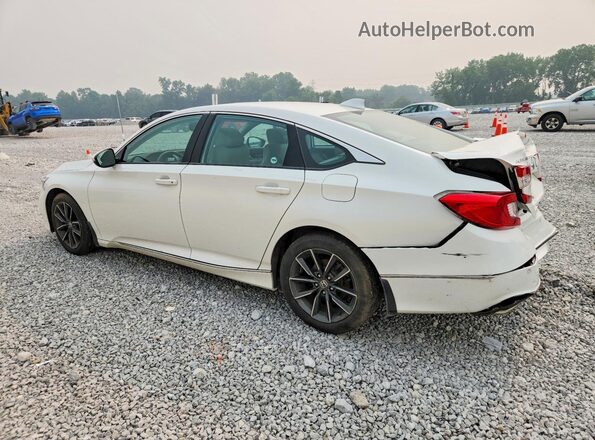 1HGCV1F54MA028327 2021 HONDA ACCORD White უკანა მარცხენა