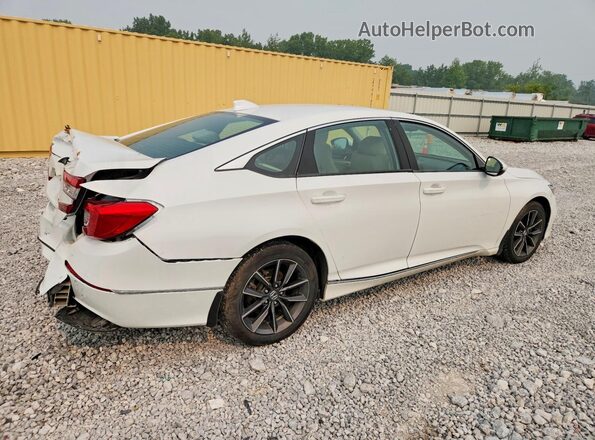 1HGCV1F54MA028327 2021 HONDA ACCORD White უკანა მარჯვენა