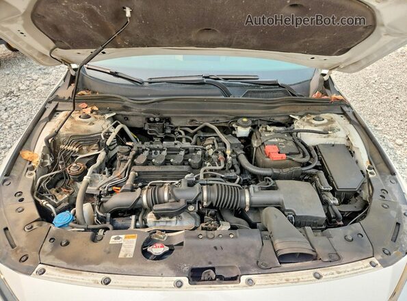 1HGCV1F54MA028327 2021 HONDA ACCORD White უკანა სალონის ხედი