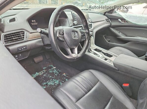 1HGCV1F54MA119663 2021 HONDA ACCORD White წინა პანელის ხედი