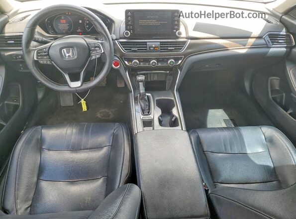 1HGCV1F55JA131915 2018 HONDA ACCORD Gray Vista del salpicadero