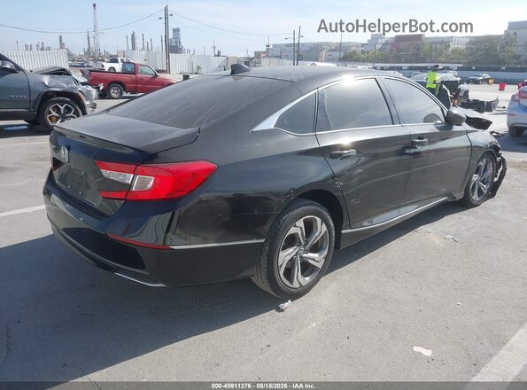 1HGCV1F55LA029193 2020 HONDA ACCORD Black Задня права чверть