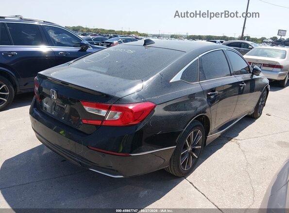 1HGCV1F55MA060624 2021 HONDA ACCORD Black უკანა მარჯვენა