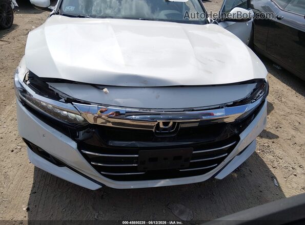 1HGCV1F55NA027446 2022 HONDA ACCORD White Вид спереду