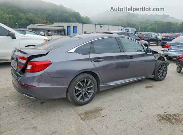1HGCV1F55NA048992 2022 HONDA ACCORD Gray Rear right