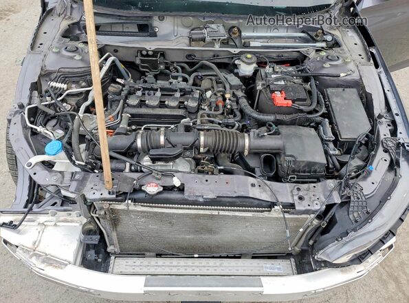 1HGCV1F55NA048992 2022 HONDA ACCORD Gray Rear interior view