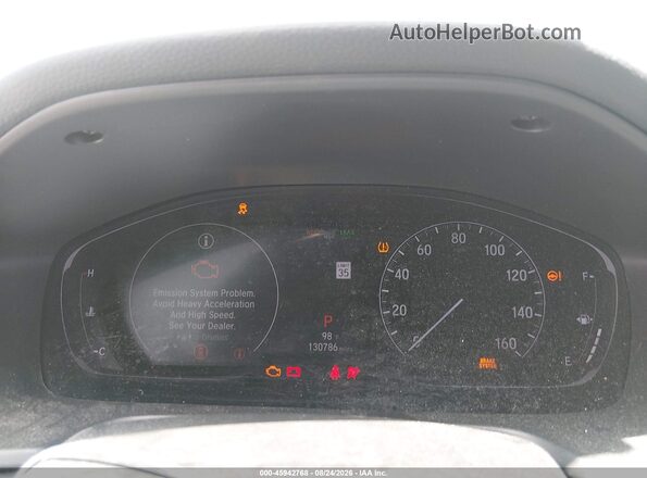 1HGCV1F56KA094293 2019 HONDA ACCORD White Widok tylnych siedzeń