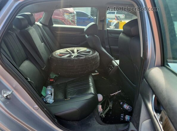 1HGCV1F56MA069171 2021 HONDA ACCORD Gray Вид задніх сидінь