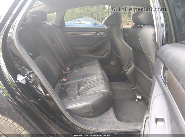 1HGCV1F56MA090067 2021 HONDA ACCORD Black VIN კოდის სტიკერის ხედი