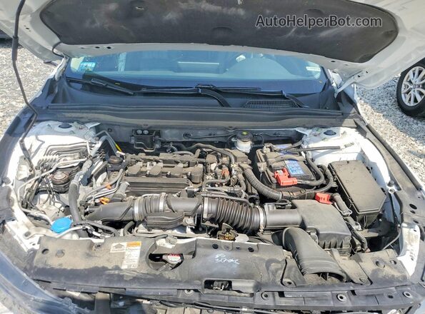 1HGCV1F56MA121611 2021 HONDA ACCORD White Սալոնի հետևի տեսք