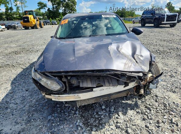 1HGCV1F57JA085259 2018 HONDA ACCORD Gray Вид спереду