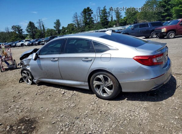 1HGCV1F57JA209580 2018 HONDA ACCORD Silver უკანა მარცხენა