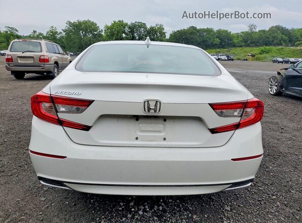 1HGCV1F57JA234172 2018 HONDA ACCORD White უკანა ხედი