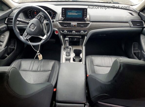 1HGCV1F57JA234172 2018 HONDA ACCORD White წინა პანელის ხედი