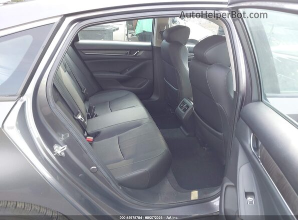1HGCV1F57LA075494 2020 HONDA ACCORD Gray VIN კოდის სტიკერის ხედი