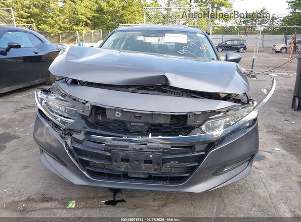 1HGCV1F57LA075494 2020 HONDA ACCORD Gray ხელსაწყოთა პანელის ხედი