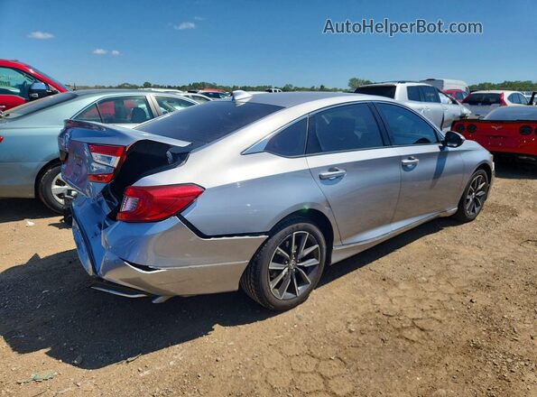 1HGCV1F57MA027415 2021 HONDA ACCORD Silver Tył prawy