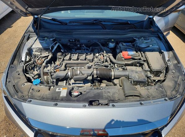 1HGCV1F57MA027415 2021 HONDA ACCORD Silver Widok wnętrza z tyłu
